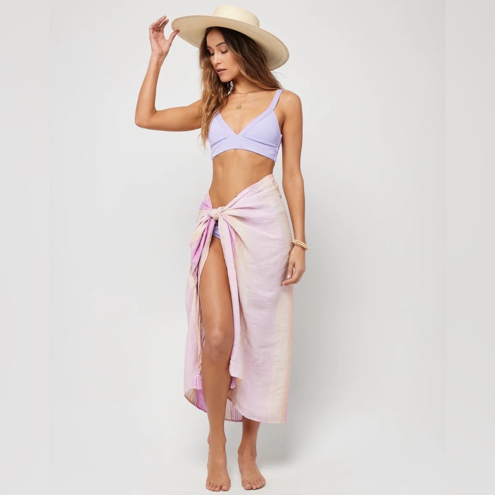 l*space Lavender Sarong - Picture 9 of 16